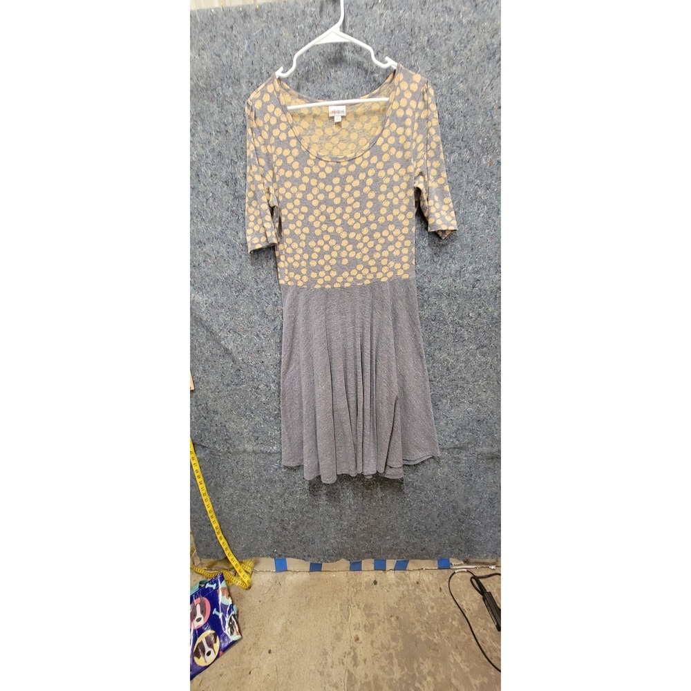 LulaRoe 2-tone Pullove 3/4‎ Sleeve Dress Size XL